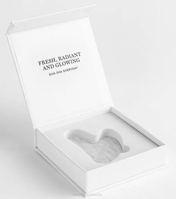 Geschenkführer| de Tony Bianco Frauen Uhr-Gua-Sha-Promo weißer Kristall 4624714